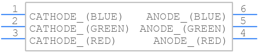 ASMT-YTC7-0AA02 - Avago Technologies - PCB symbol