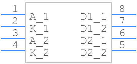 ASSR-1520-302E - Avago Technologies - PCB symbol