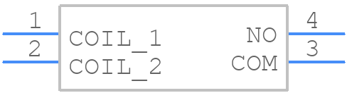 HF102P - RS Pro - PCB symbol