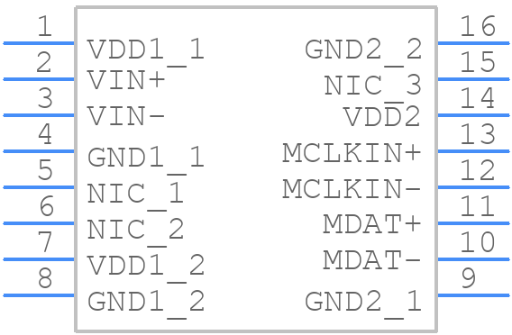 AD7405 - Analog Devices - PCB symbol