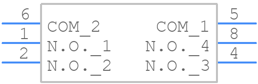 A6CV-10R - OMRON Electronics - PCB symbol