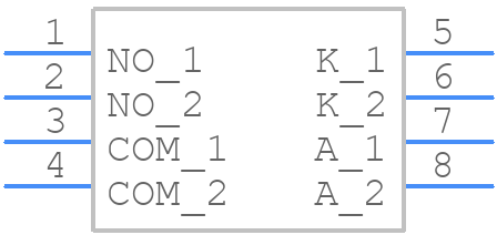 B3W-9000-G2N - OMRON Electronics - PCB symbol