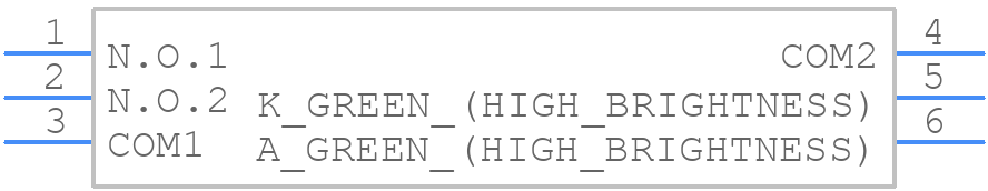 B3W-9000-HG1N - OMRON Electronics - PCB symbol