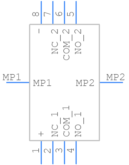 G6K-2F-RF 12DC - Omron Electronics - PCB symbol