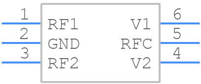 MASW-008853-000000 - MACOM - PCB symbol