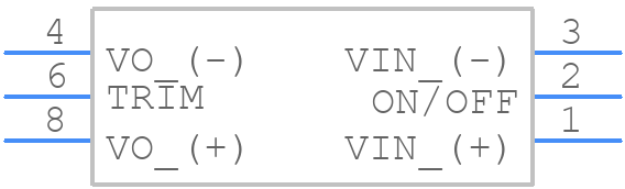 HQA2W120W280V-007-S - TDK Lambda - PCB symbol