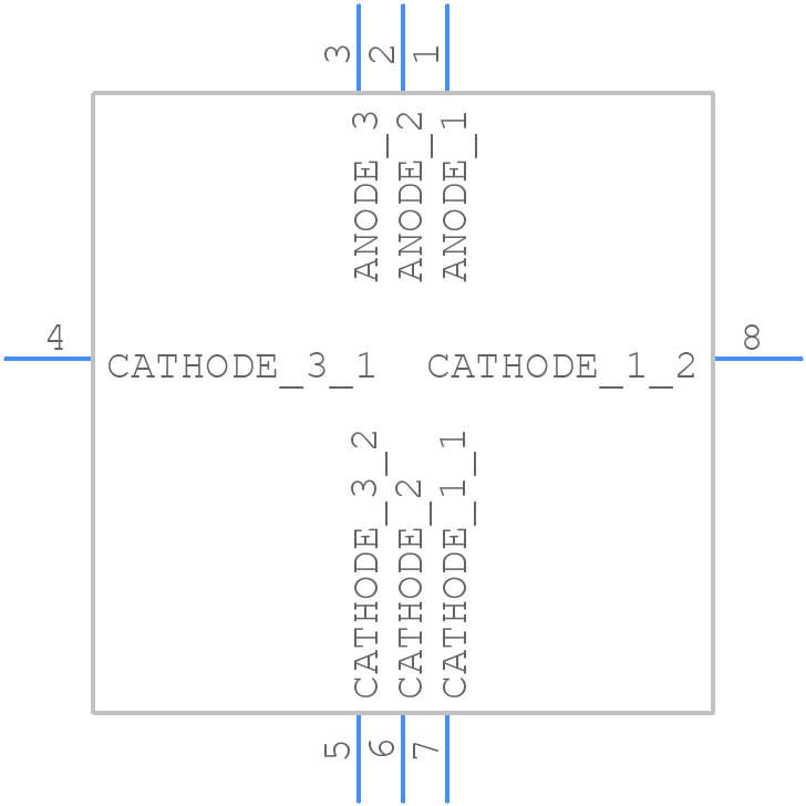 KW H3L531.TE - ams OSRAM - PCB symbol