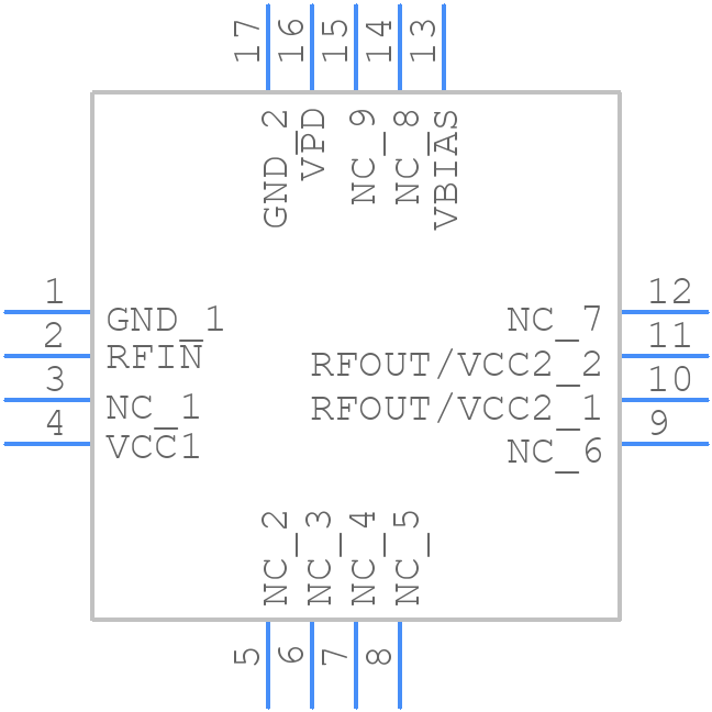 QPA9121EVB-01 - Qorvo - PCB symbol