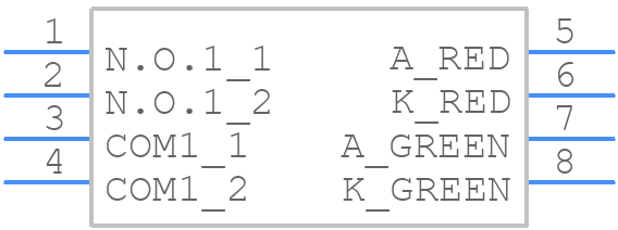 B3W-9012-RG2N - OMRON Electronics - PCB symbol