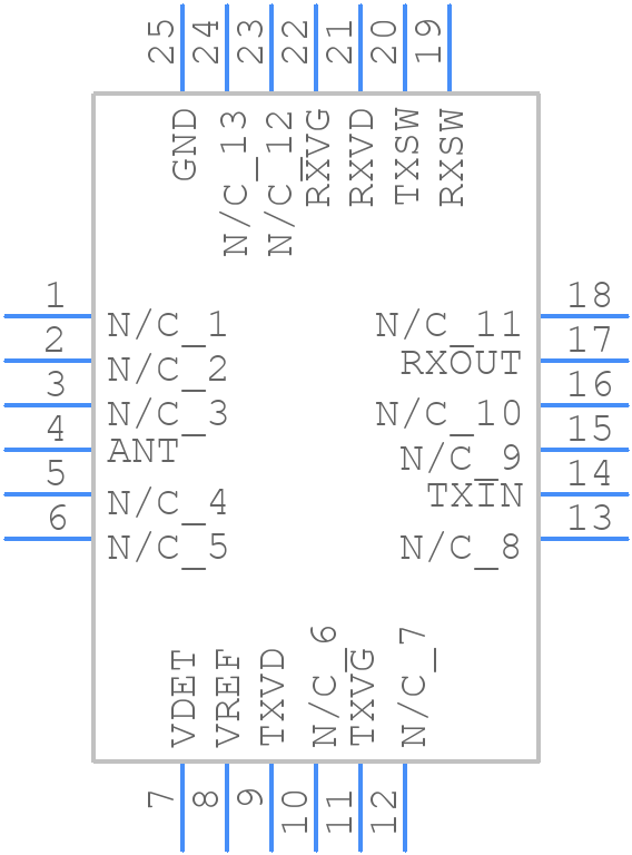 QPM1002TR7 - Qorvo - PCB symbol