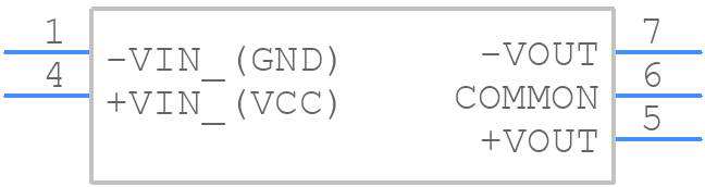 TDL 2-2421 - Traco Power - PCB symbol