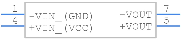 TDL 3-2411 - Traco Power - PCB symbol