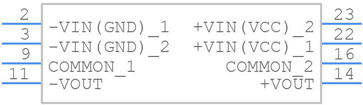 TEN 3-4822WI - Traco Power - PCB symbol