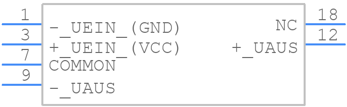 TES 1-0522 - Traco Power - PCB symbol