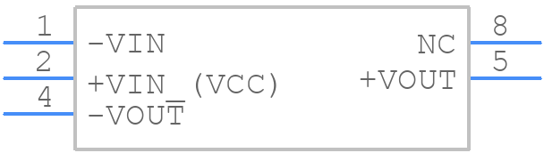 TES 1-2412 - Traco Power - PCB symbol
