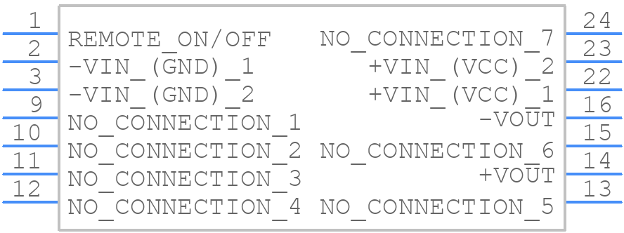 TES 5-4811 - Traco Power - PCB symbol
