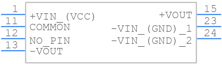 THB 3-0523 - Traco Power - PCB symbol