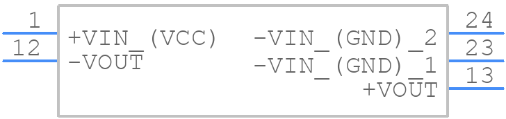 THB 3-1215 - Traco Power - PCB symbol