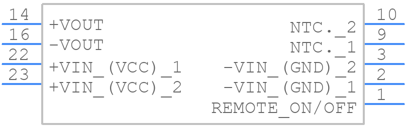 THD 12-4810WI - Traco Power - PCB symbol
