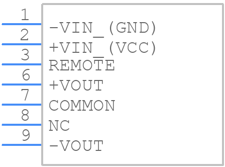 TMR 2-2421WI - Traco Power - PCB symbol