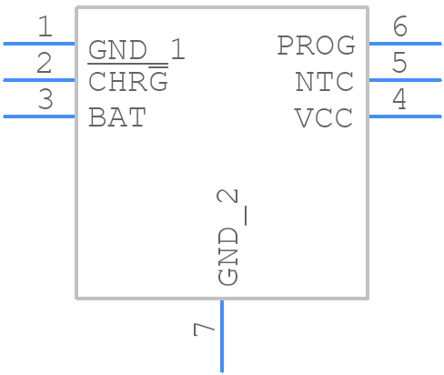 LTC4069EDC#TRMPBF - Analog Devices - PCB symbol