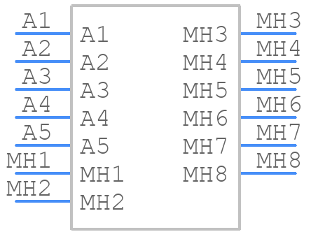 214918 - TE Connectivity - PCB symbol