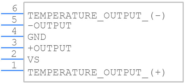 SCX30AN - Honeywell - PCB symbol
