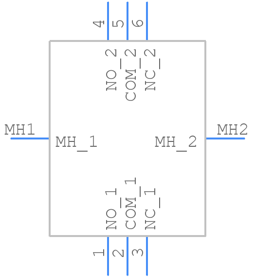 MFP 201 N-RA - KNITTER-SWITCH - PCB symbol