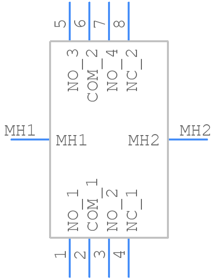 MFP 213 P-RA - KNITTER-SWITCH - PCB symbol