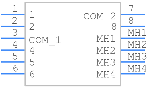 MFP 223 P - KNITTER-SWITCH - PCB symbol