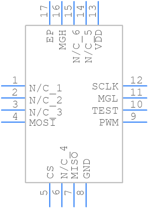 MA850GQ-P - Monolithic Power Systems (MPS) - PCB symbol
