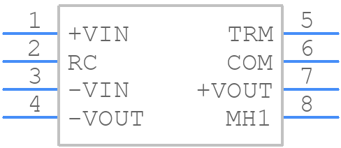 SUCW61212C - Cosel - PCB symbol