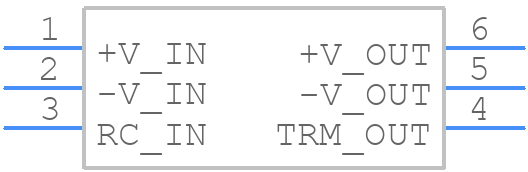 ZUS150512 - Cosel - PCB symbol