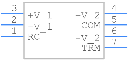 ZUW152415 - Cosel - PCB symbol