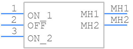 TL39W0050 - Apem - PCB symbol
