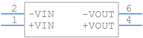 RP15-2412SAW - RECOM Power - PCB symbol