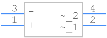 2W10G - HY Electronic - PCB symbol