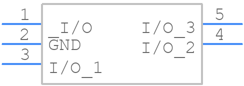DF5G6M4N,LF - Toshiba - PCB symbol