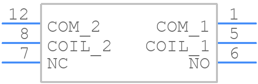 HJR4102 - TIANBO Electronics - PCB symbol