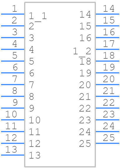 205738-1 - TE Connectivity - PCB symbol