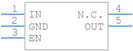 LD59015C15R - STMicroelectronics - PCB symbol