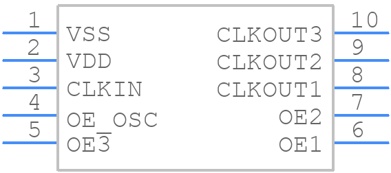 SL18860DCT - Silicon Labs - PCB symbol