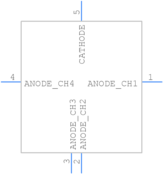 SPL S4L90A_3 A01 - ams OSRAM - PCB symbol