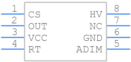 FL7701MX - onsemi - PCB symbol