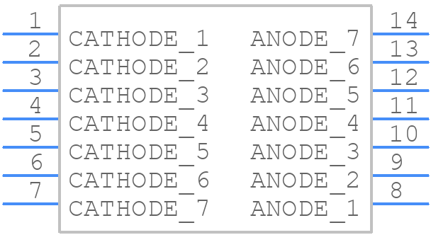 MMAD1103E3/TR13 - Microsemi Corporation - PCB symbol