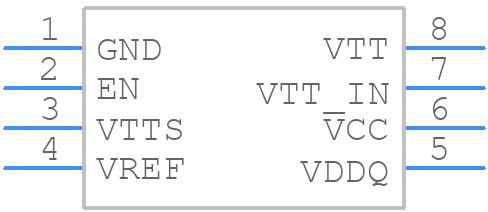 BD3532F-E2 - ROHM Semiconductor - PCB symbol