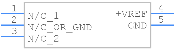 LM4030AMF-2.5/NOPB - Texas Instruments - PCB symbol