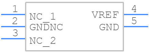 LM4030BMF-4.096/NOPB - Texas Instruments - PCB symbol