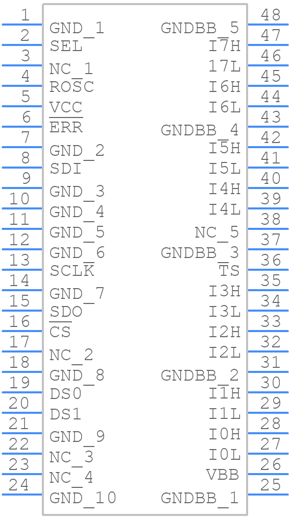 ISO1I811TXUMA1 - Infineon - PCB symbol