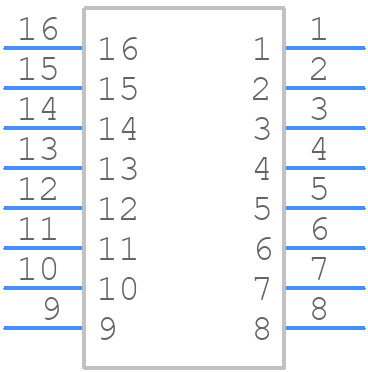 16-350000-11-RC - ARIES - PCB symbol